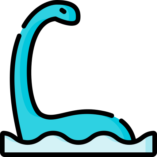 Loch ness monster Special Lineal color icon