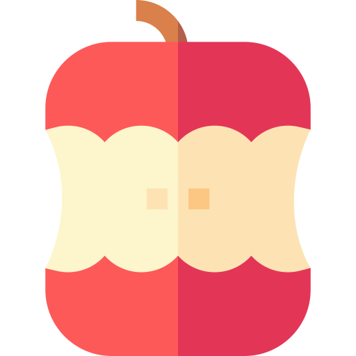 Apple Basic Straight Flat icon