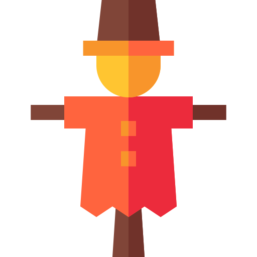 Scarecrow Basic Straight Flat icon