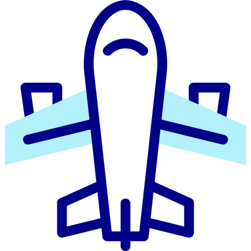 avión icono gratis