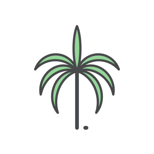 palmera icono gratis