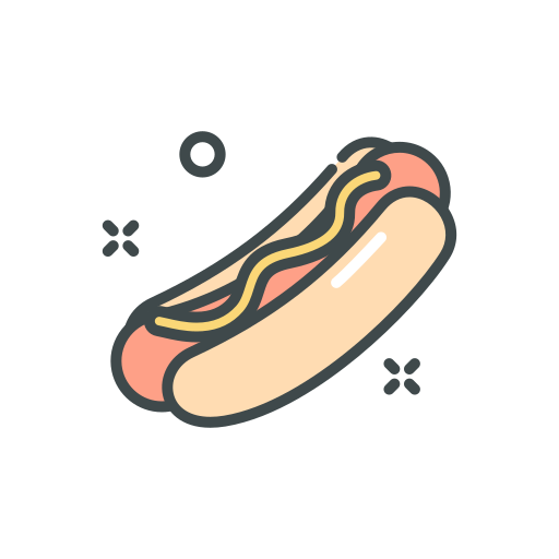 hot dog icono gratis