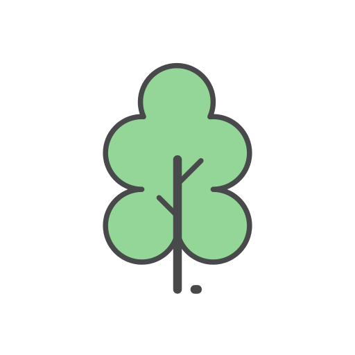 Tree Generic Outline Color icon