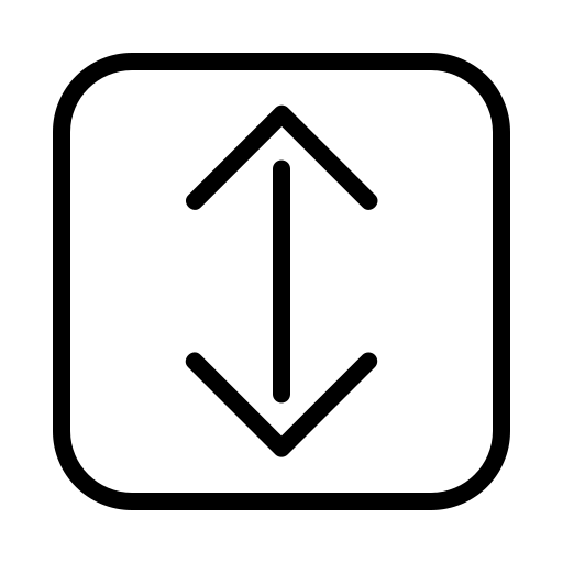Up and down free icon