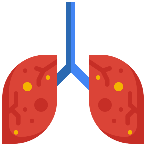 pulmones icono gratis