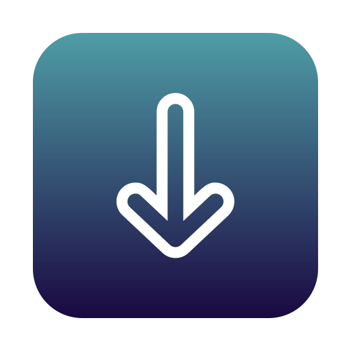 Arrow down free icon
