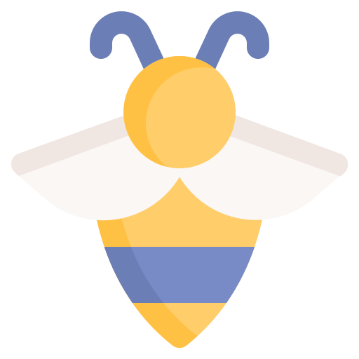 abeja icono gratis