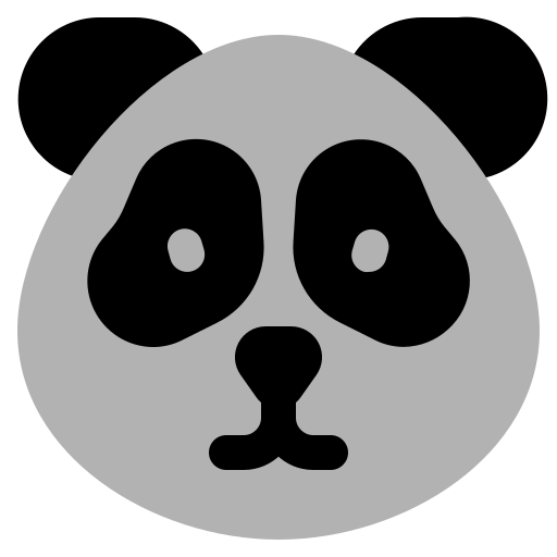 panda icono gratis