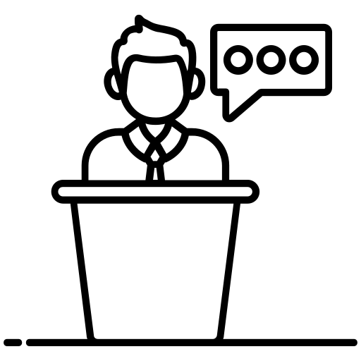Speech free icon