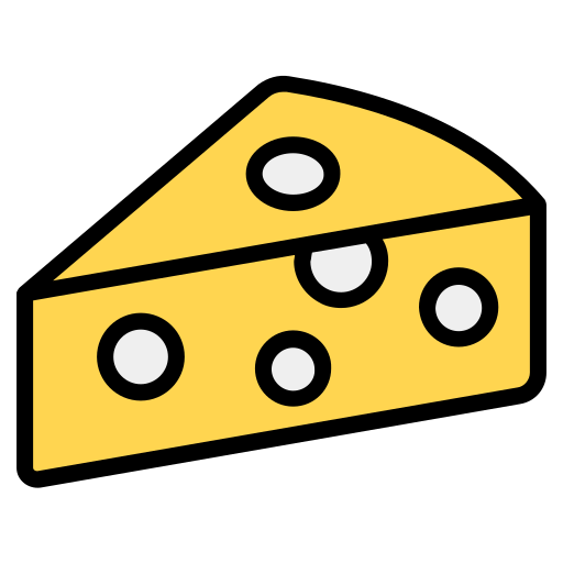 Cheese Generic Outline Color icon