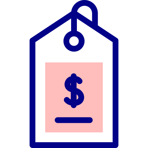 etiqueta de precio icono gratis