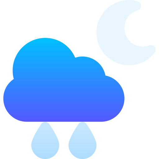 Rain Basic Gradient Gradient icon