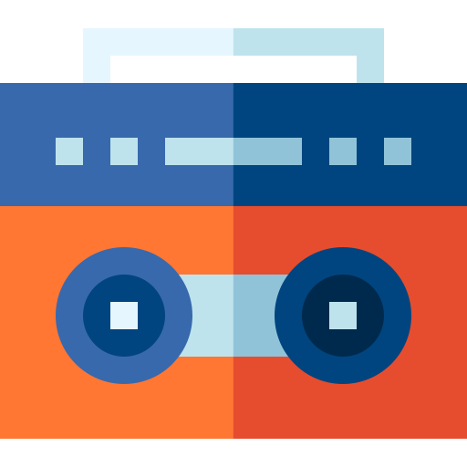 boombox icono gratis