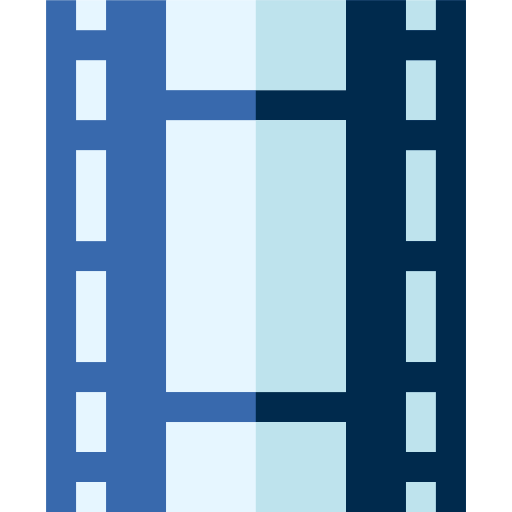 Film Basic Straight Flat icon