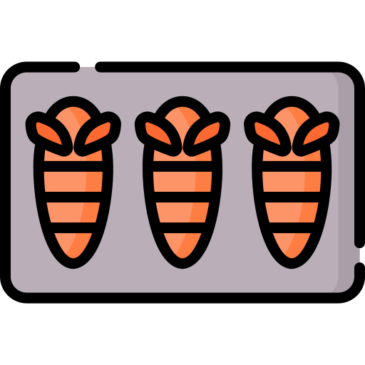 insecto frito icono gratis