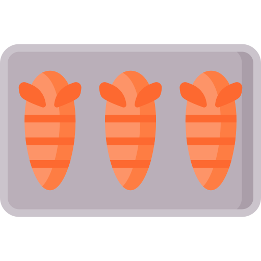 insecto frito icono gratis