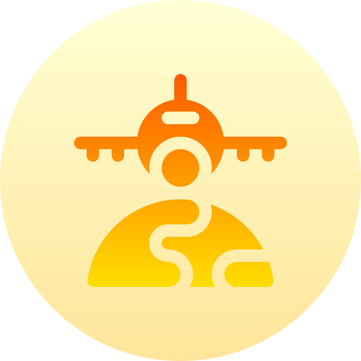 Logistics Basic Gradient Circular icon