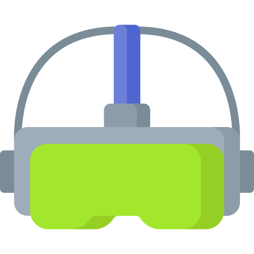 gafas de realidad virtual icono gratis