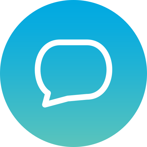 Chat Generic Flat Gradient icon