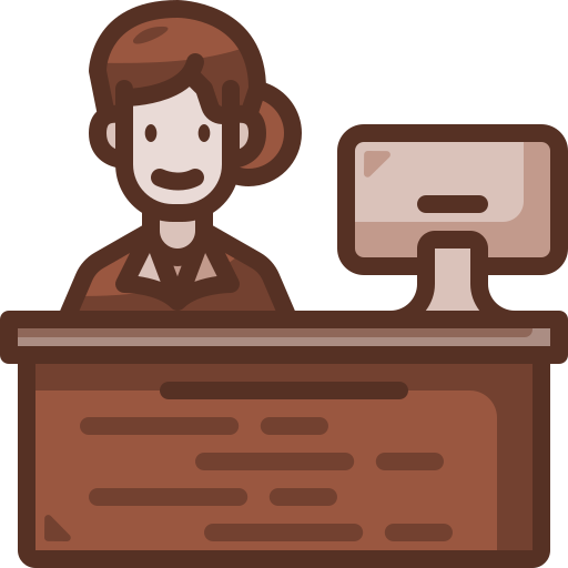 Receptionist free icon Receptionist free icon