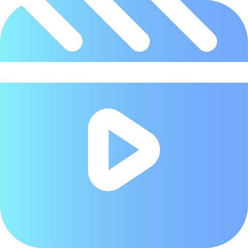 reproductor de video icono gratis