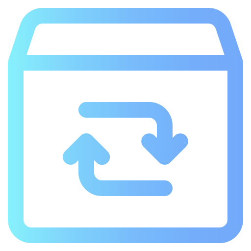 caja de entrega icono gratis