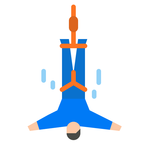 Bungee jumping free icon Bungee jumping free icon