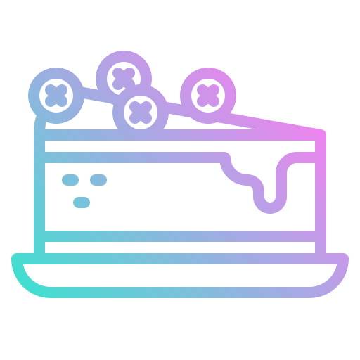 tarta de queso icono gratis