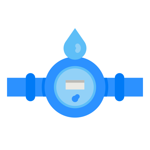 medidor de agua icono gratis