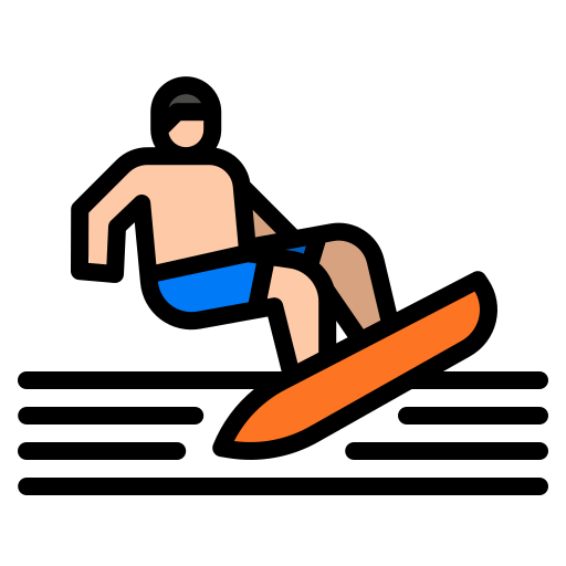 Surfing - Free sports and competition icons