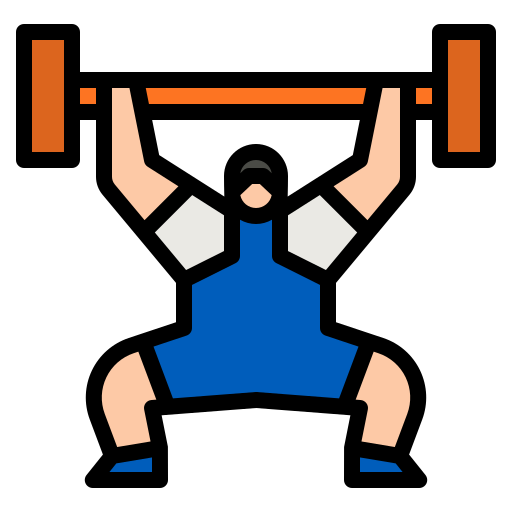 Weightlifting - free icon