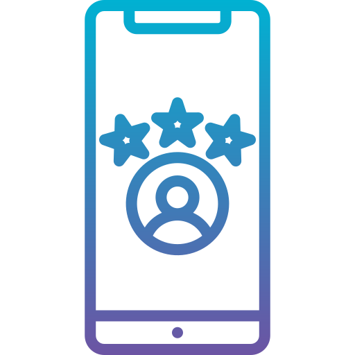 opinión del cliente icono gratis