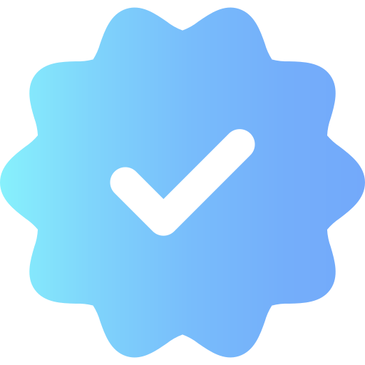 Verified badge emoji - Free ui icons