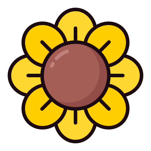 girasol icono gratis