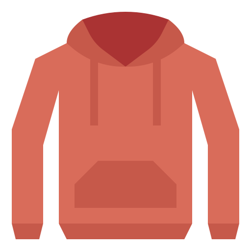 Hoodie Generic Flat icon