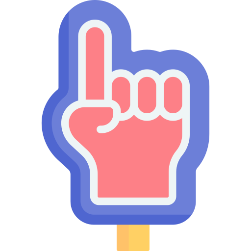 Foam hand - free icon