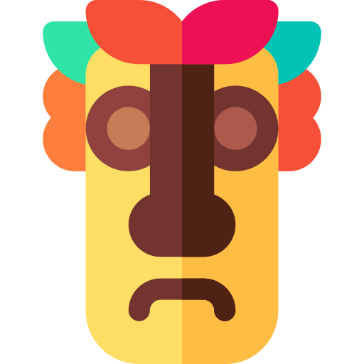 Tiki mask - Free cultures icons