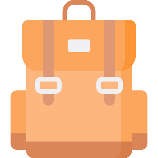 mochila icono gratis