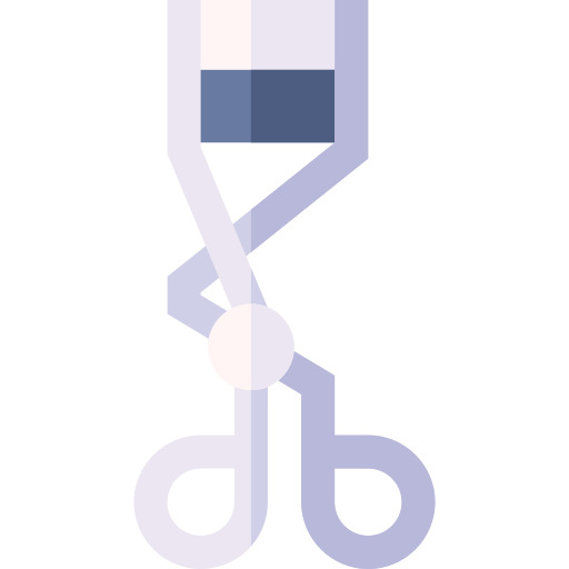 Eyelash Curler Basic Straight Flat Icon