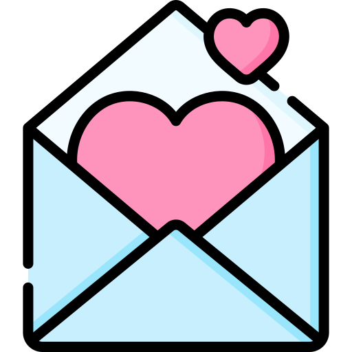 Carta De Amor Iconos Gratis De Comunicaciones 3451