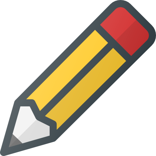Pencil free icon