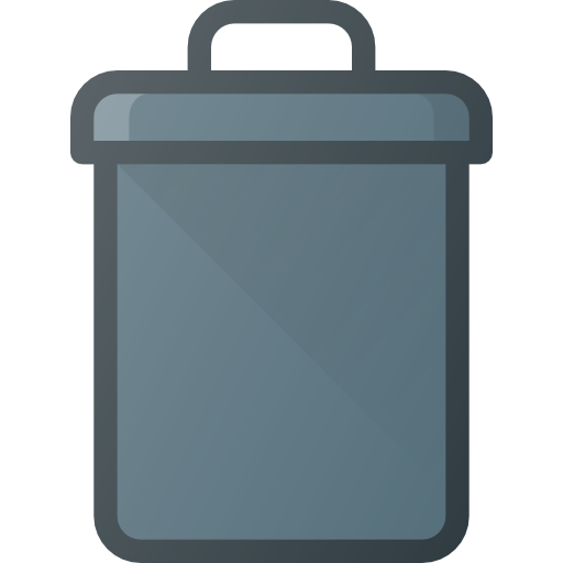 Trash can - free icon