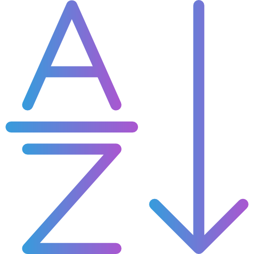 clasificar icono gratis