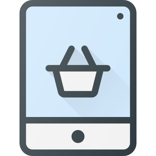 compra de tabletas icono gratis