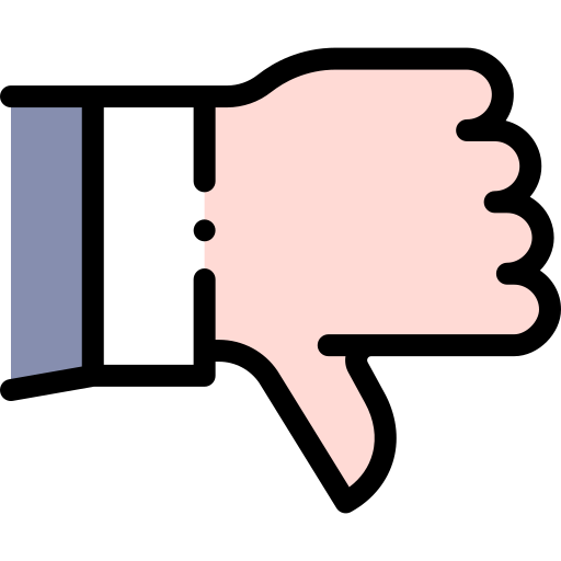 nicht gefallen kostenlos Icon