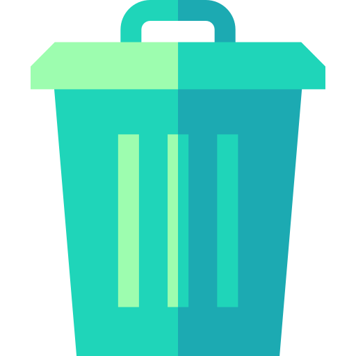 contenedor de basura icono gratis