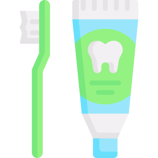 limpieza de dientes icono gratis