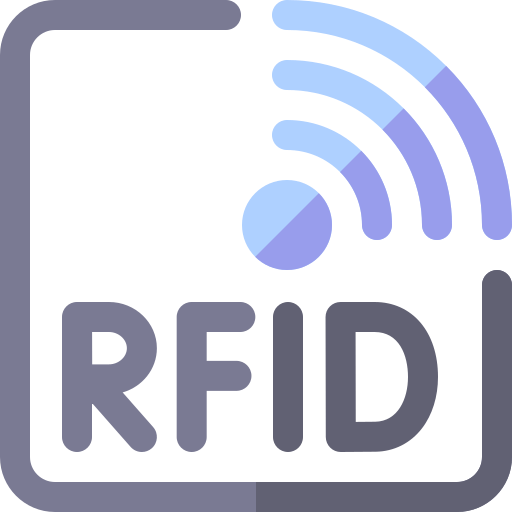 Rfid Basic Rounded Flat icon