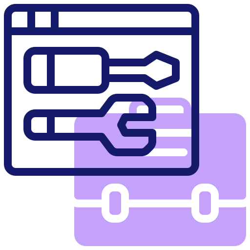 Maintenance free icon