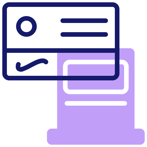 tarjeta de estacionamiento icono gratis